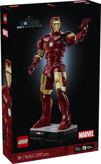 Конструктор LEGO® 76344 Железный человек Марк 3: коллекционное издание