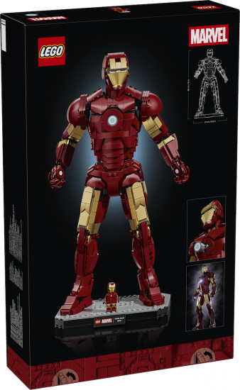 Конструктор LEGO® 76344 Железный человек Марк 3: коллекционное издание
