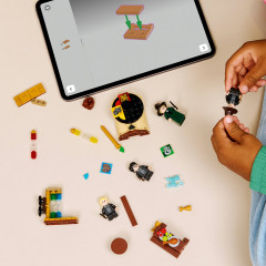 Конструктор Harry Potter 76460 Замок Хогвартс: церемония распределения. Hogwarts Castle: Sorting Hat Ceremony - Фото 13