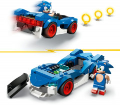 Конструктор Sonic the Hedgehog 77117 Машина Соника: «Скоростная звезда». Sonic: Speedster Lightning - Фото 10