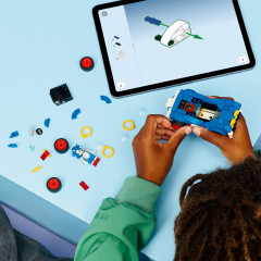 Конструктор Sonic the Hedgehog 77117 Машина Соника: «Скоростная звезда». Sonic: Speedster Lightning - Фото 12