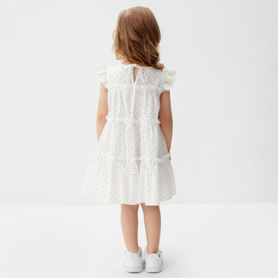 Платье для девочек в горошек