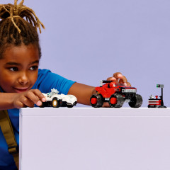 Конструктор Sonic the Hedgehog 77118 Автомобиль Сильвера против монстр-трака Наклса. Silver's Car vs. Knuckles' Monster Truck - Фото 7