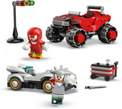 Конструктор Sonic the Hedgehog 77118 Автомобиль Сильвера против монстр-трака Наклса. Silver's Car vs. Knuckles' Monster Truck - Фото 9