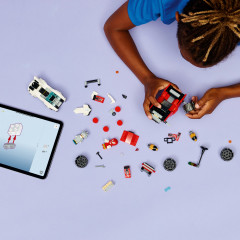 Конструктор Sonic the Hedgehog 77118 Автомобиль Сильвера против монстр-трака Наклса. Silver's Car vs. Knuckles' Monster Truck - Фото 10