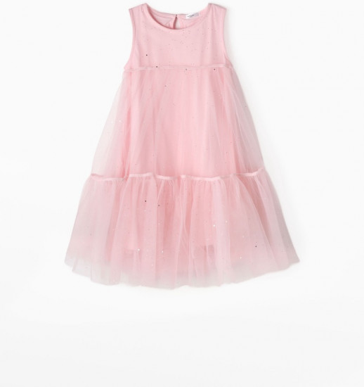 Платье нарядное однотонное для девочек 