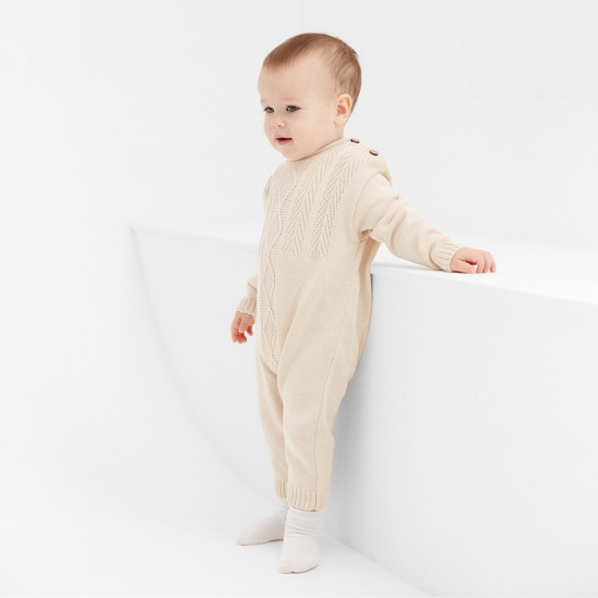 Комбинезон детский вязаный 