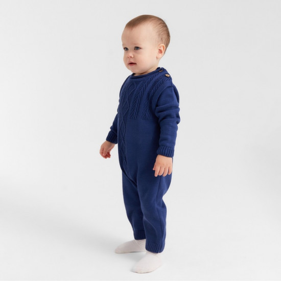 Комбинезон детский вязаный 