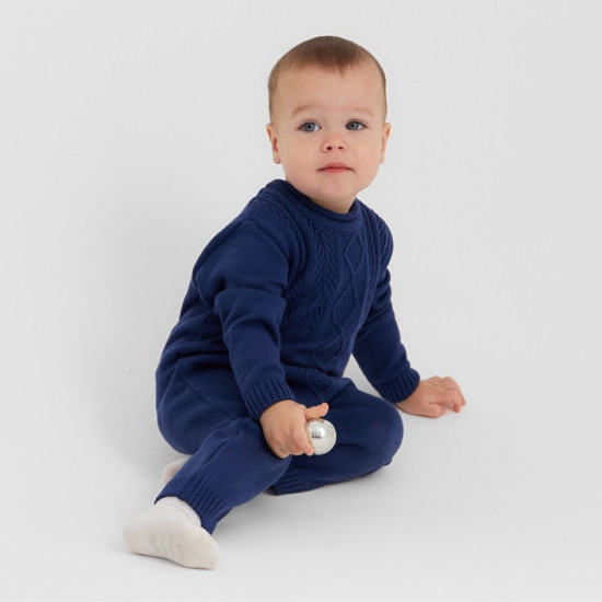 Комбинезон детский вязаный 