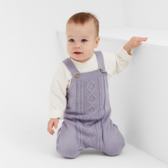 Комбинезон детский вязаный 