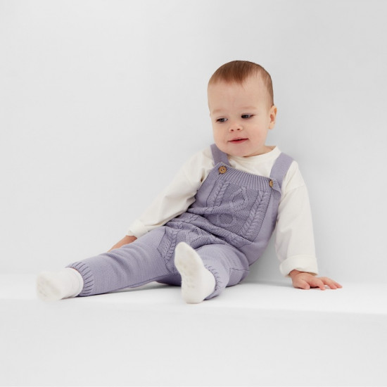 Комбинезон детский вязаный 