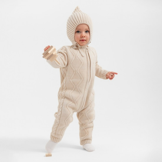 Комбинезон вязаный детский 