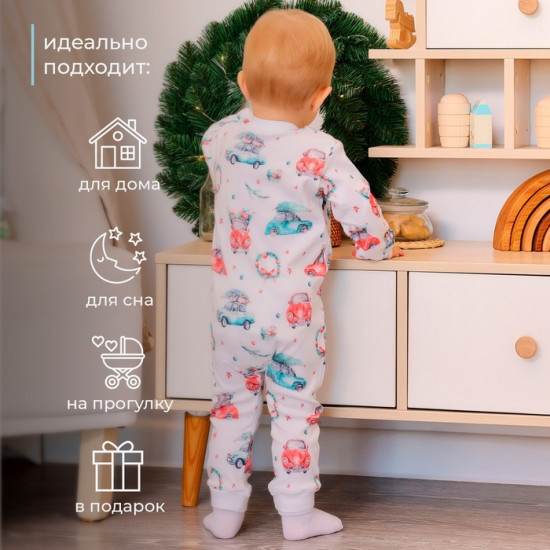 Комбинезон детский «New Year's cars»