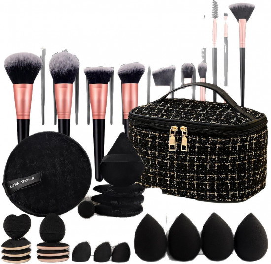 Косметичка-органайзер для косметики и кистей