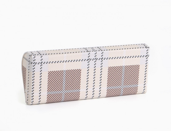 Футляр для очков на магните в клетку