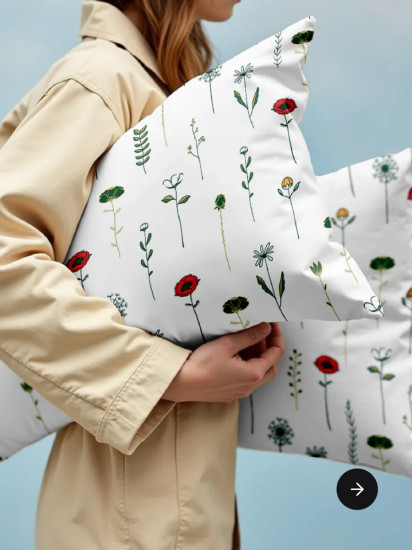 Комплект наволочек «Bloomwhite»