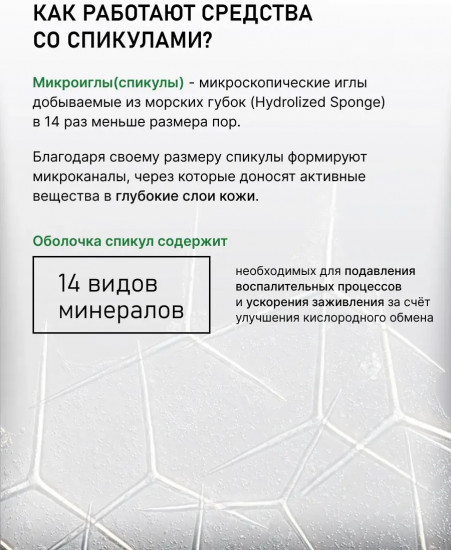 Сыворотка с микроиглами «Reedle Shot 300»