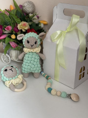 Набор подарочный для новорожденных «Барашек» - Фото 1