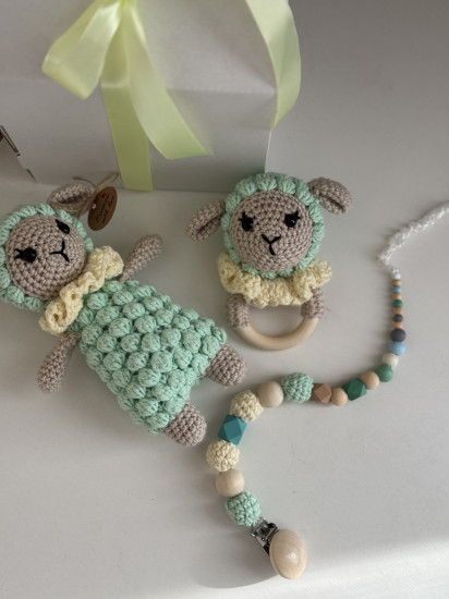 Набор подарочный для новорожденных «Барашек»