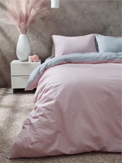 Комплект постельного белья «Pink+Grey»