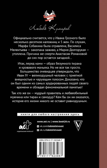 Иван Грозный. Жены и наложницы