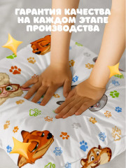 Комплект постельного белья «Зверополис» - Фото 7