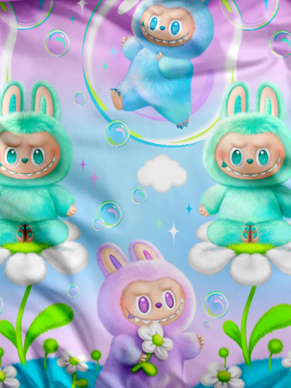 Комплект постельного белья «Вселенная Лабубу»