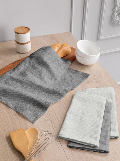 Комплект полотенец кухонных «Лен»