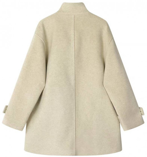 Демисезонное пальто укороченное женское