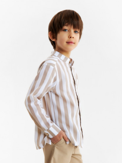 Рубашка для мальчиков в полоску