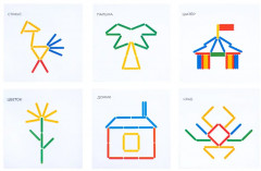 Игра-конструктор развивающая деревянная «Палочки в стаканчиках» - Фото 12