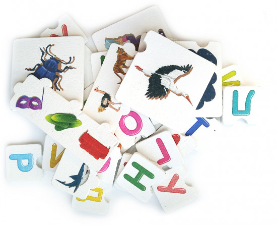 Пазл деревянный «Собирай и читай»