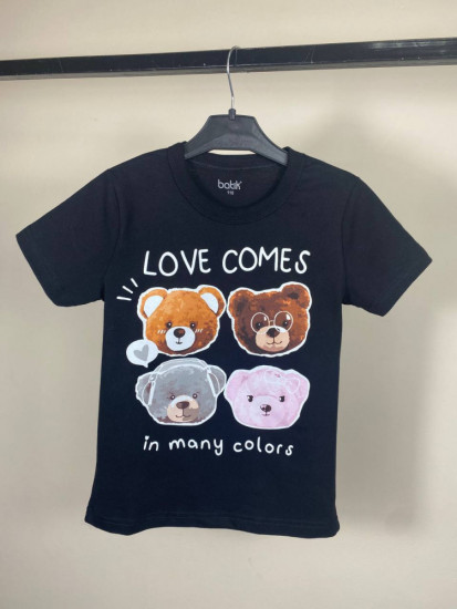 Футболка для девочек «Мишки»