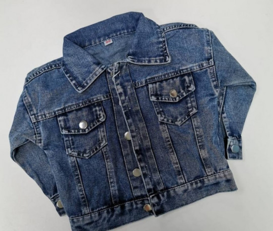 Джинсовая куртка на спине «Bear»