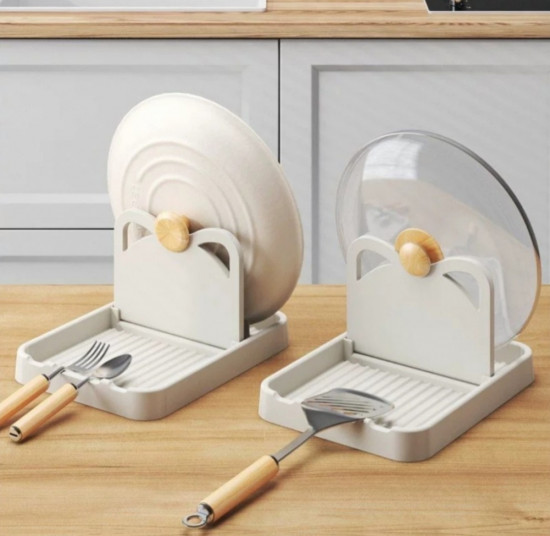 Подставка под крышку и ложки