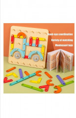 Геоборд конструктор детский «Creative board» - Фото 7