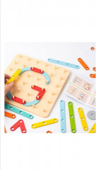 Геоборд конструктор детский «Creative board» - Фото 8