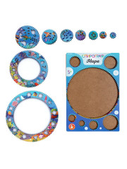 Игра развивающая «Спирограф. Море» - Фото 2