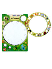 Игра развивающая «Спирограф. Животные» - Фото 5