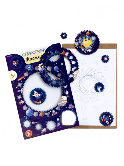 Игра развивающая «Спирограф. Космос»