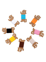 Набор для творчества. Вышивка по деревянным трафаретам «Портретная галерея» - Фото 4