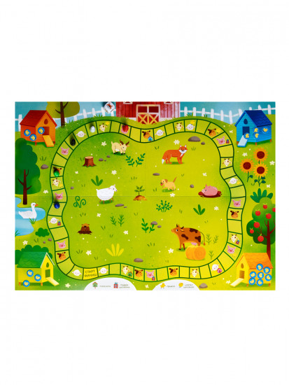 Настольная игра-ходилка «Считаем цыплят»