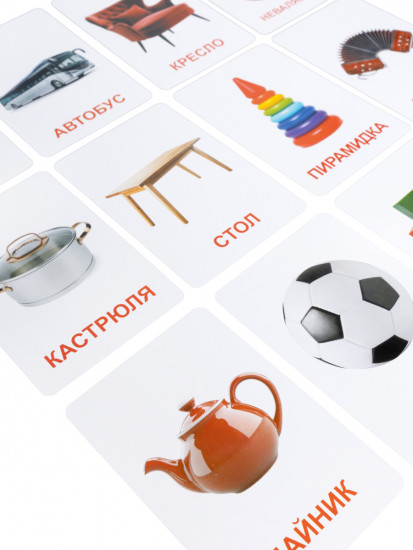 Настольная игра «Обучающие карточки. Первые слова»