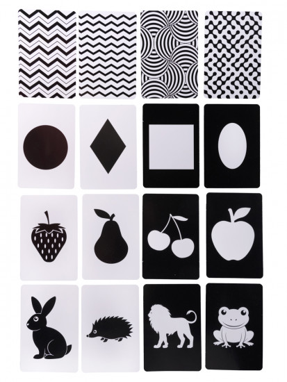 Настольная игра «Обучающие черно-белые карточки»