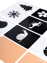 Настольная игра «Обучающие черно-белые карточки» - Фото 4