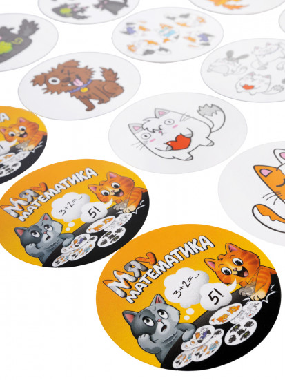 Настольная игра «Мяу-математика»
