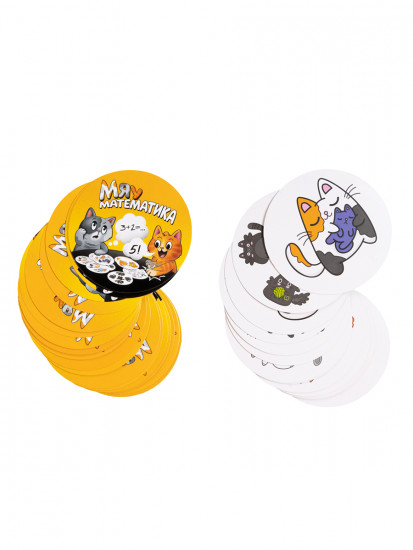 Настольная игра «Мяу-математика»