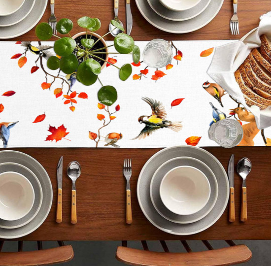 Дорожка на стол «Осенние мелодии»