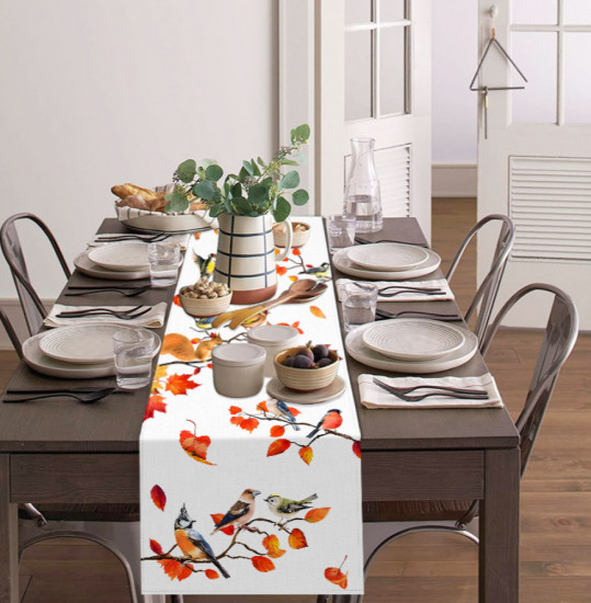 Дорожка на стол «Осенние мелодии»