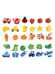 Развивающая игра из дерева на липучках «Цвет в банке» - Фото 9